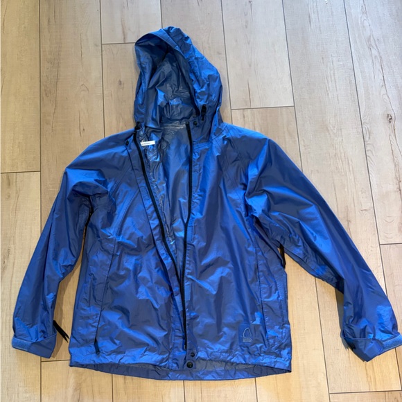 Sierra Designs Jackets & Blazers - Sierra Design rain jacket in blue size medium
